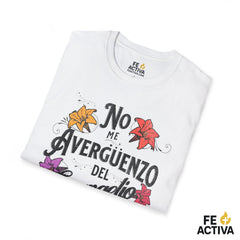 No Me Avergüenzo – Romanos 1:16 | Camiseta Cristiana | Fe Activa