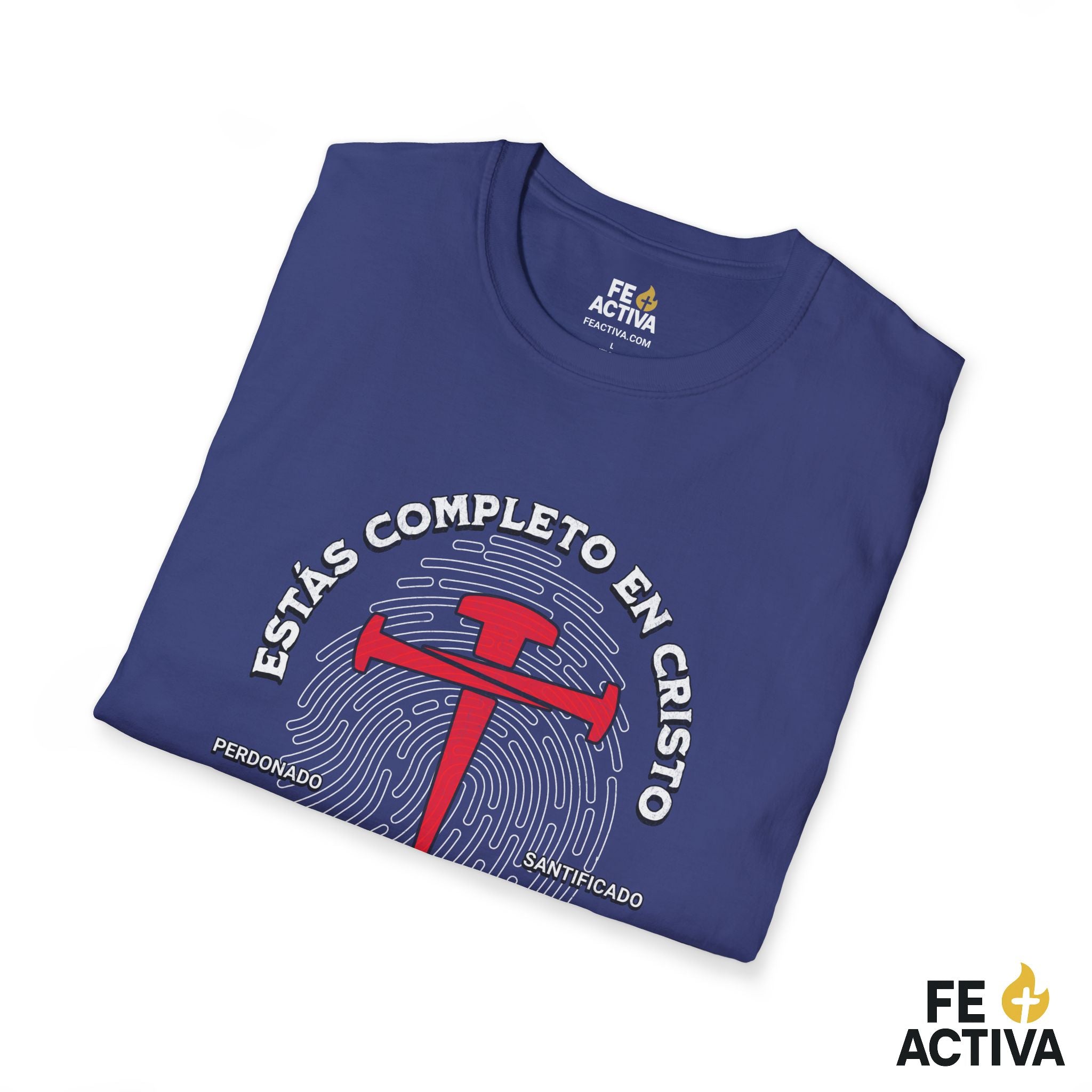 Identidad Cristiana – 1 Corintios 1:30 | Camiseta Cristiana | Fe Activa