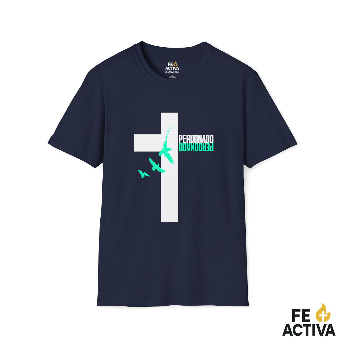 Perdonado  | Camiseta Cristiana | Fe Activa