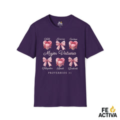 Mujer Virtuosa – Proverbios 31 | Camiseta Cristiana | Fe Activa