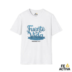 Fuente de Vida – Jeremías 2:13 | Camiseta Cristiana | Fe Activa