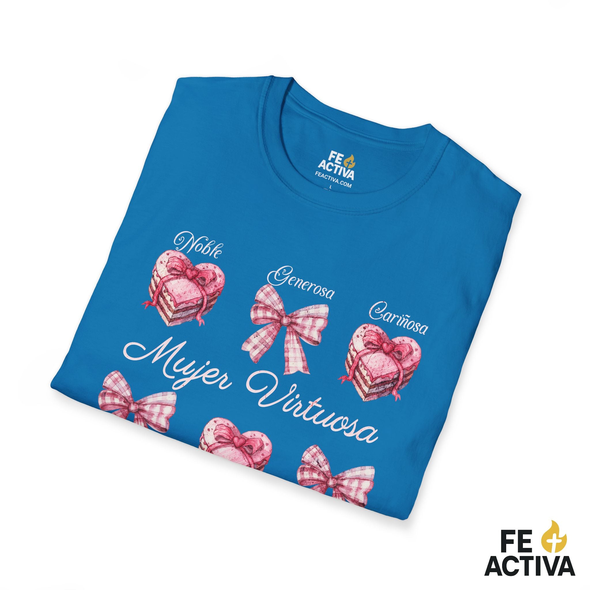 Mujer Virtuosa – Proverbios 31 | Camiseta Cristiana | Fe Activa