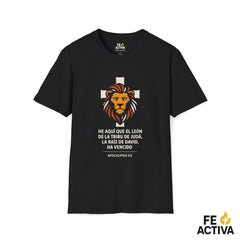 Jesus: El Leon de Judah | Apocalipsis 19:16  | Camiseta Cristiana | Fe Activa
