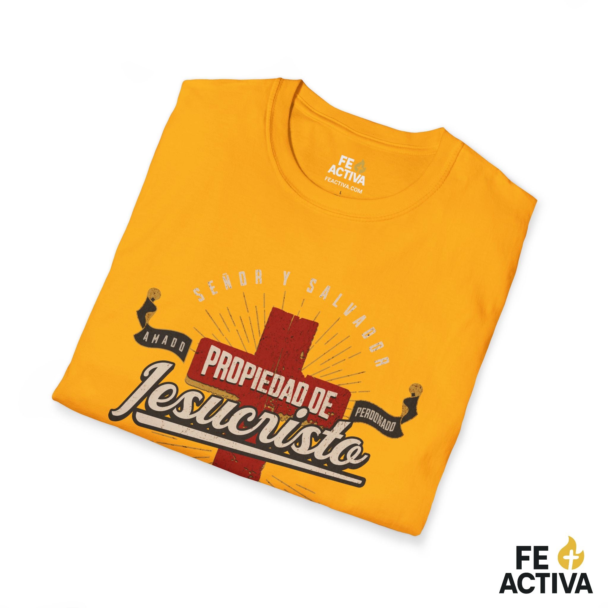 Propiedad de Jesucristo – Gálatas 2:20 | Camiseta Cristiana | Fe Activa