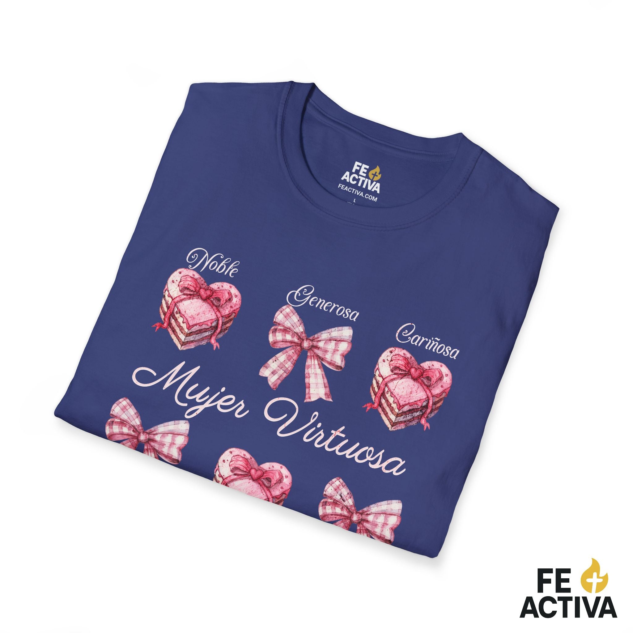 Mujer Virtuosa – Proverbios 31 | Camiseta Cristiana | Fe Activa