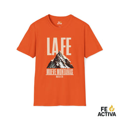 La Fe Mueve Montañas - Mateo 17:20  | Diseño 1 | Fe Activa