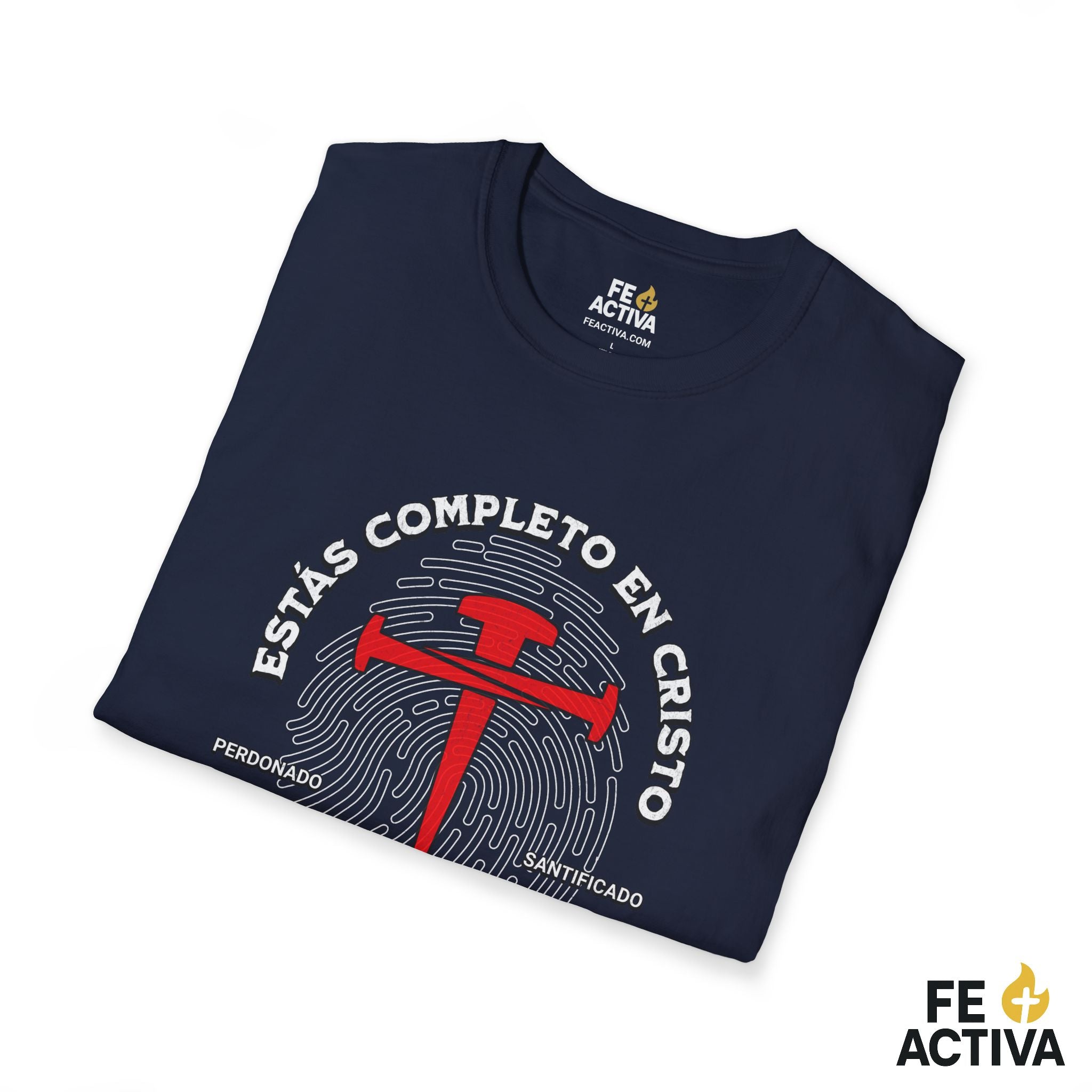 Identidad Cristiana – 1 Corintios 1:30 | Camiseta Cristiana | Fe Activa