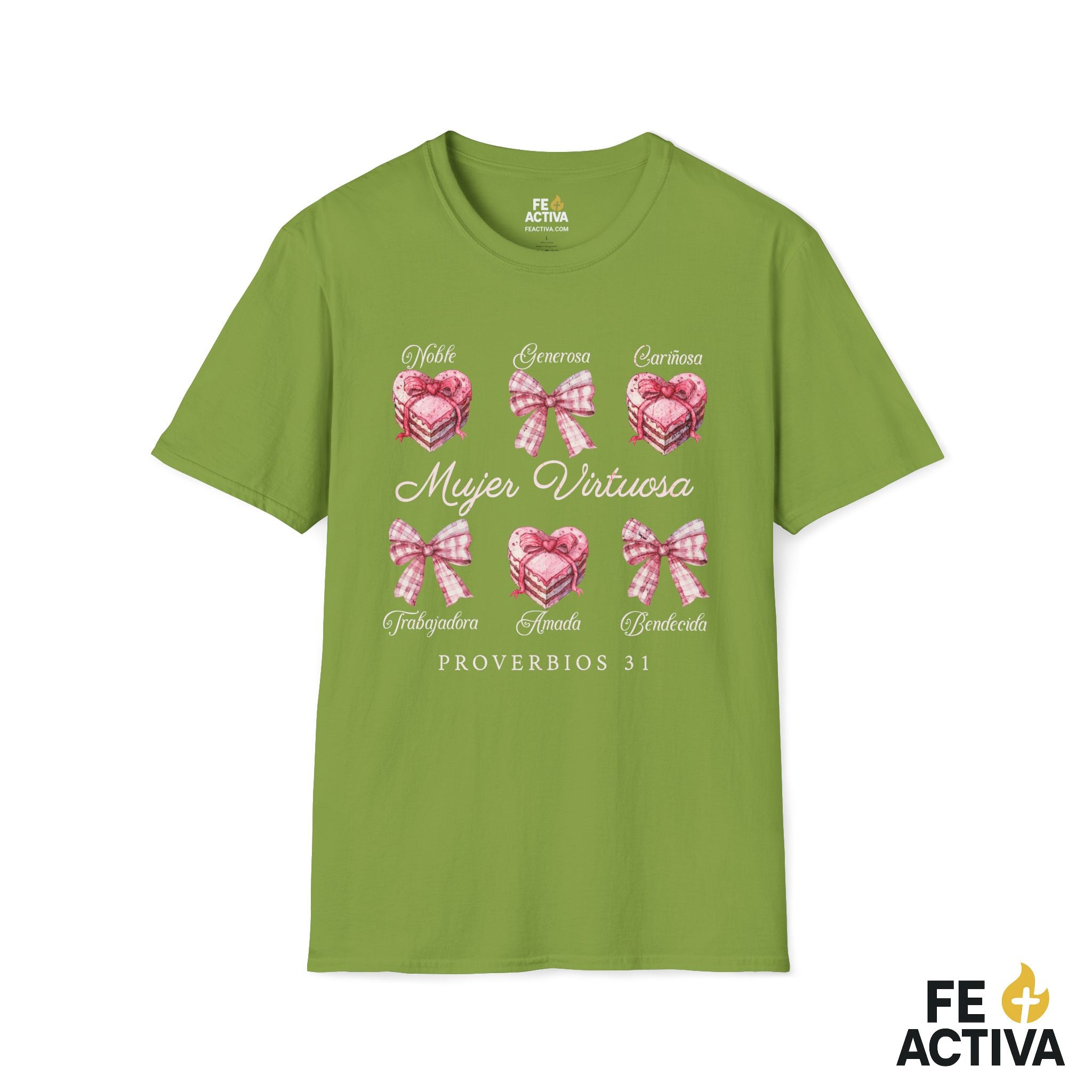 Mujer Virtuosa – Proverbios 31 | Camiseta Cristiana | Fe Activa