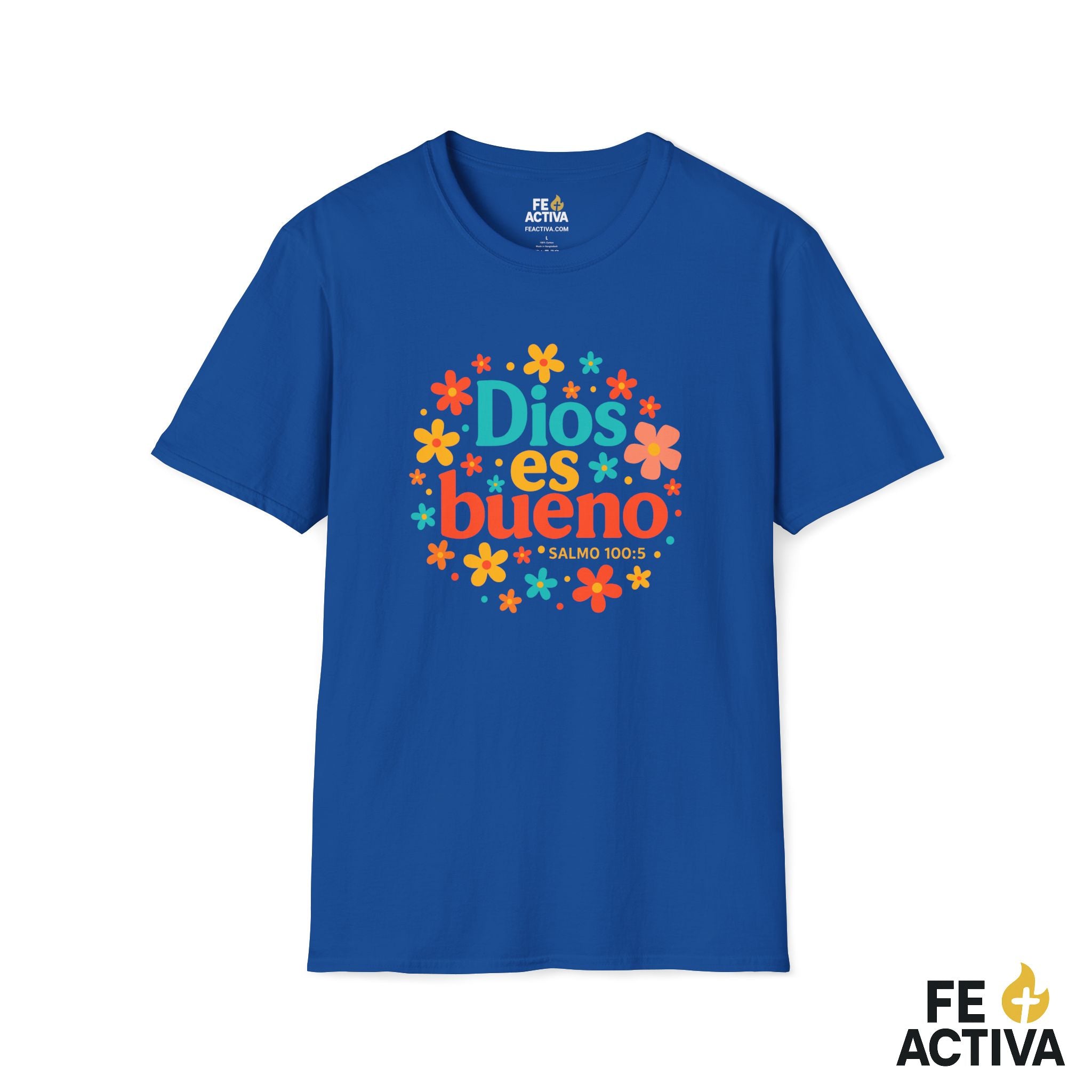 Dios es Bueno  | Camiseta Cristiana | Fe Activ:a