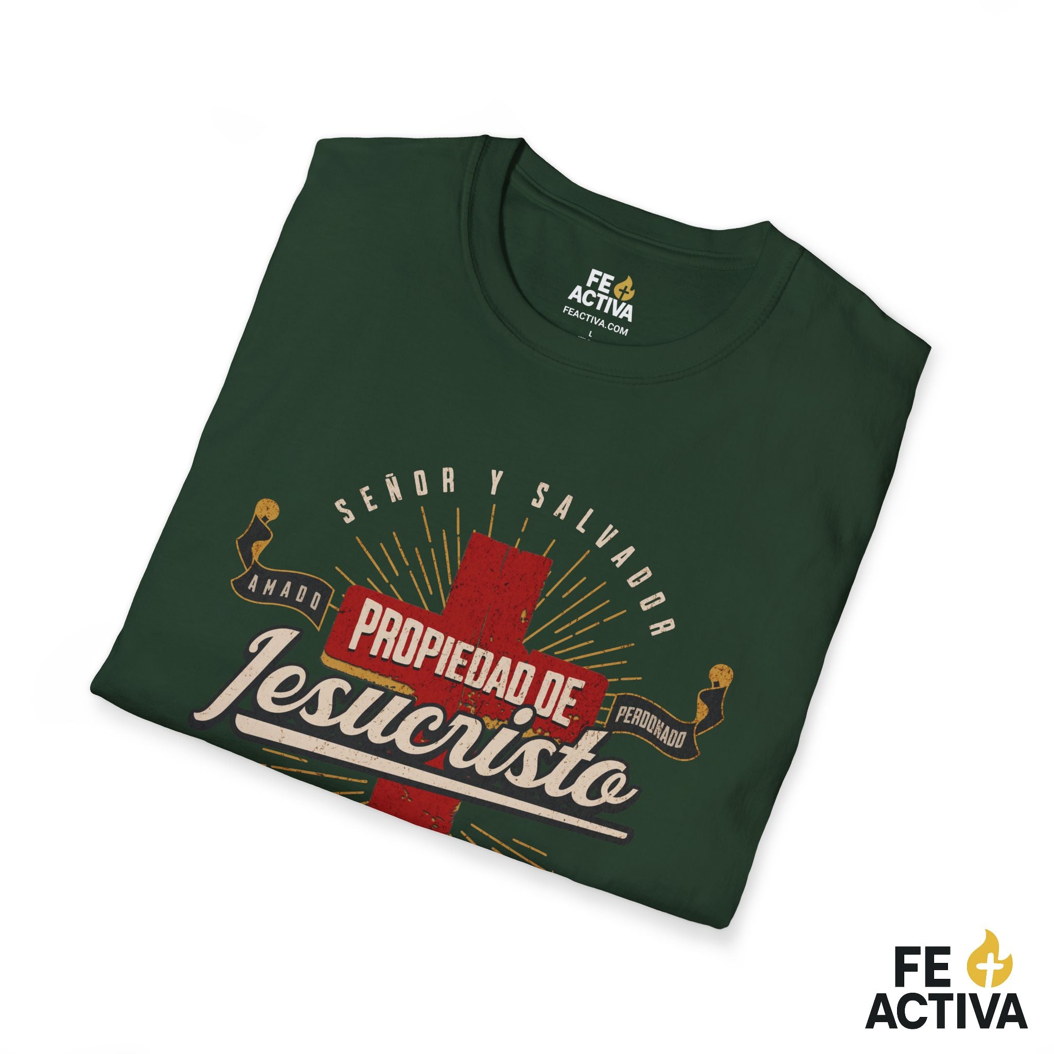 Propiedad de Jesucristo – Gálatas 2:20 | Camiseta Cristiana | Fe Activa