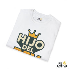 Hijo del Rey | Romanos 8:17 | Camiseta Cristiana | Fe Activa