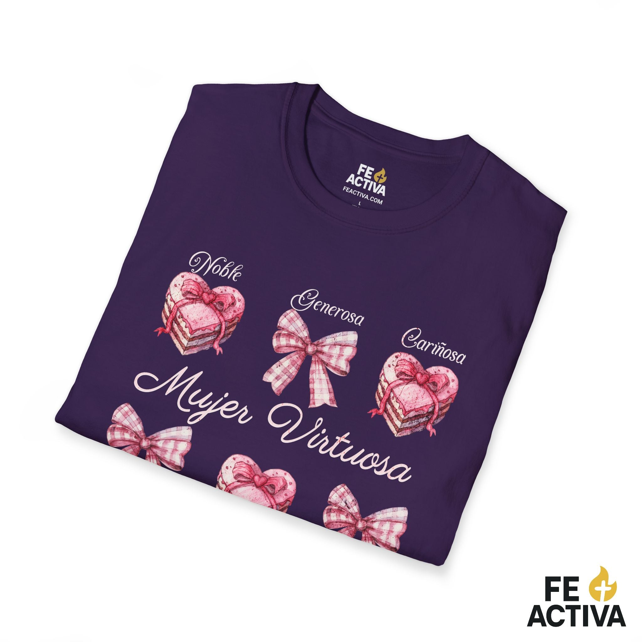Mujer Virtuosa – Proverbios 31 | Camiseta Cristiana | Fe Activa