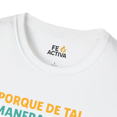 Juan 3:16 | Un Amor Eterno | Camiseta Cristiana | Fe Activa