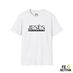 Jesus me Salvo: Lucas 19:10 | Camiseta Cristiana | Fe Activa