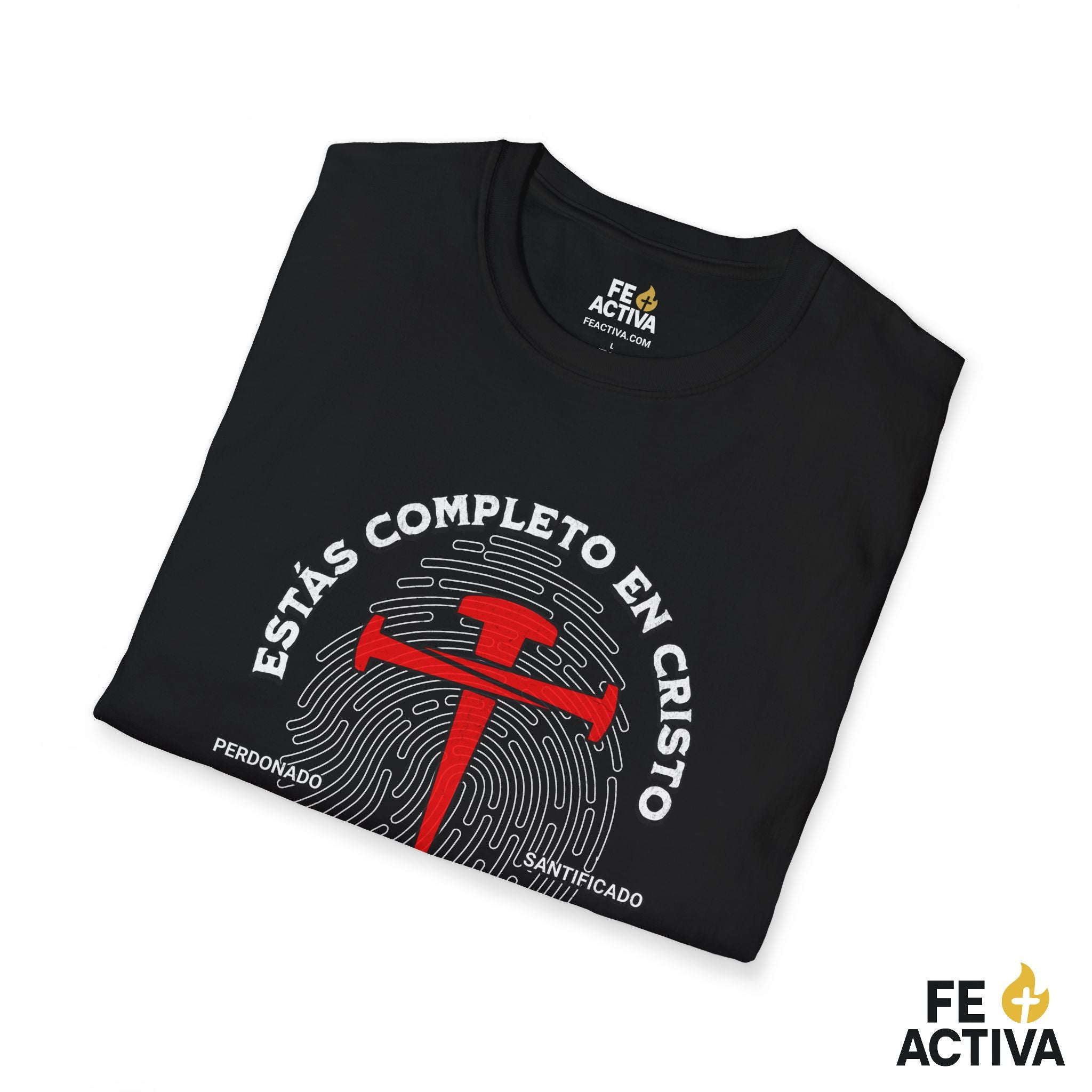 Identidad Cristiana – 1 Corintios 1:30 | Camiseta Cristiana | Fe Activa