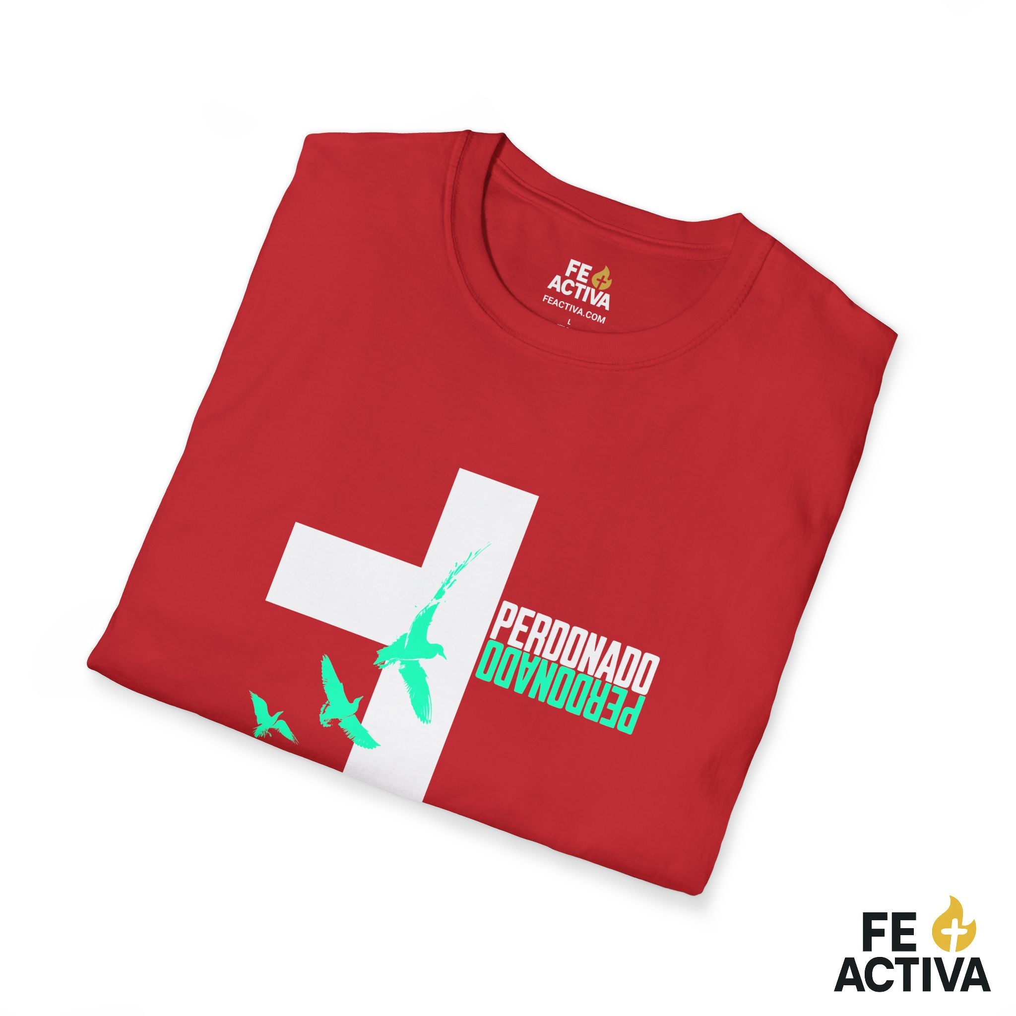 Perdonado  | Camiseta Cristiana | Fe Activa