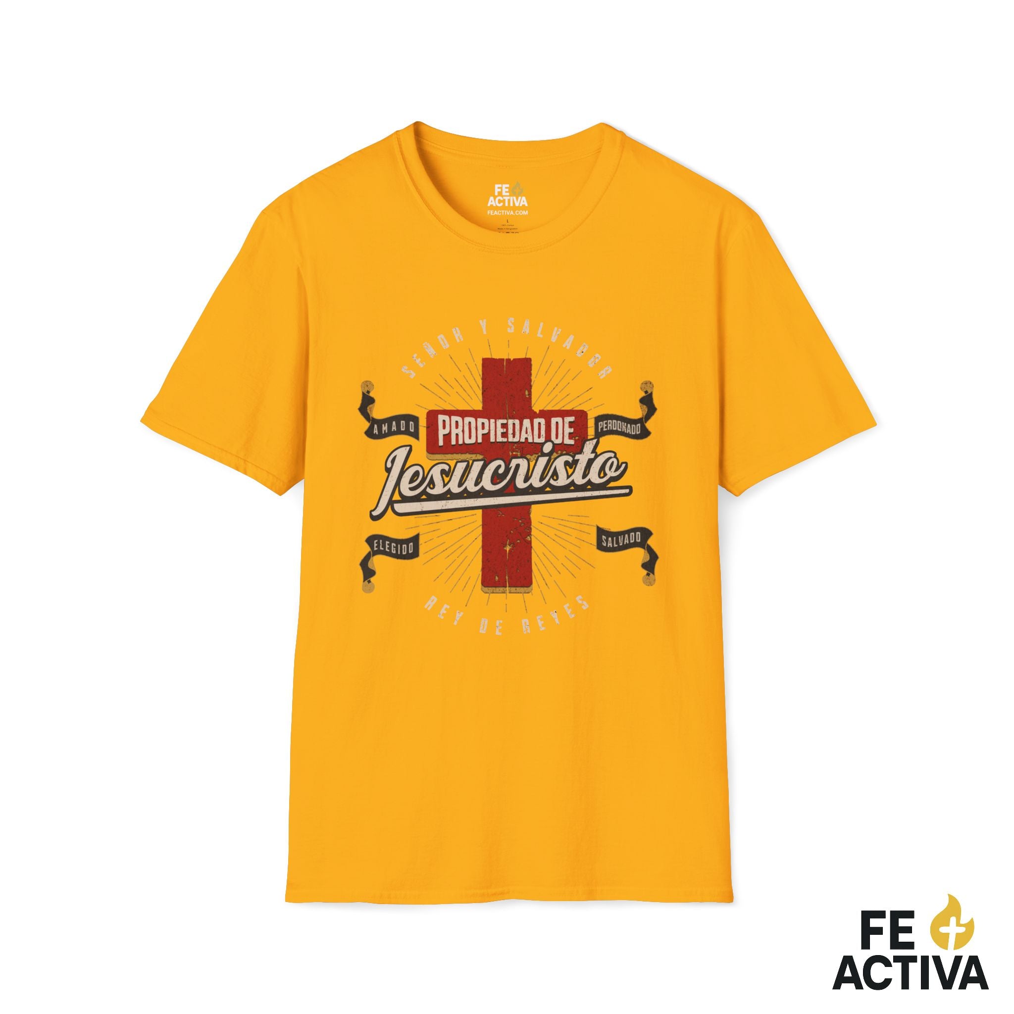 Propiedad de Jesucristo – Gálatas 2:20 | Camiseta Cristiana | Fe Activa