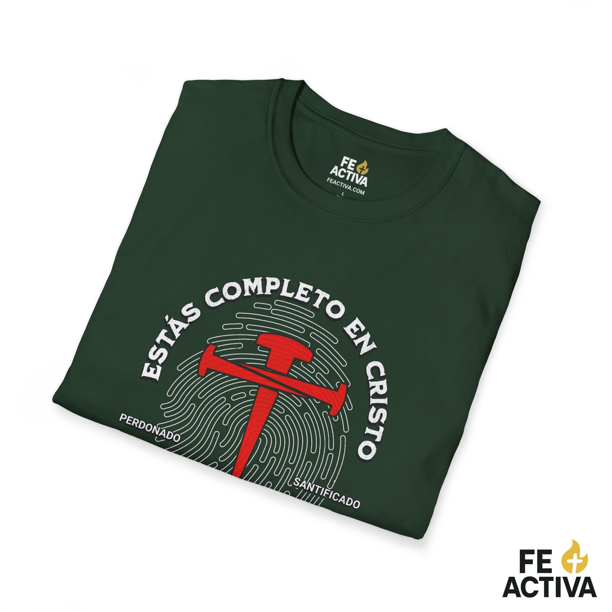 Identidad Cristiana – 1 Corintios 1:30 | Camiseta Cristiana | Fe Activa