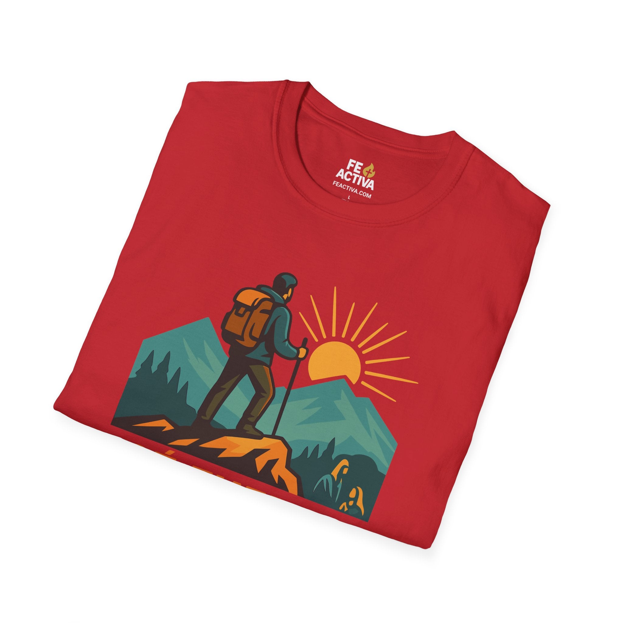Se Fuerte y Valiente Josue 1:9 | Camiseta Cristiana | Fe Activa
