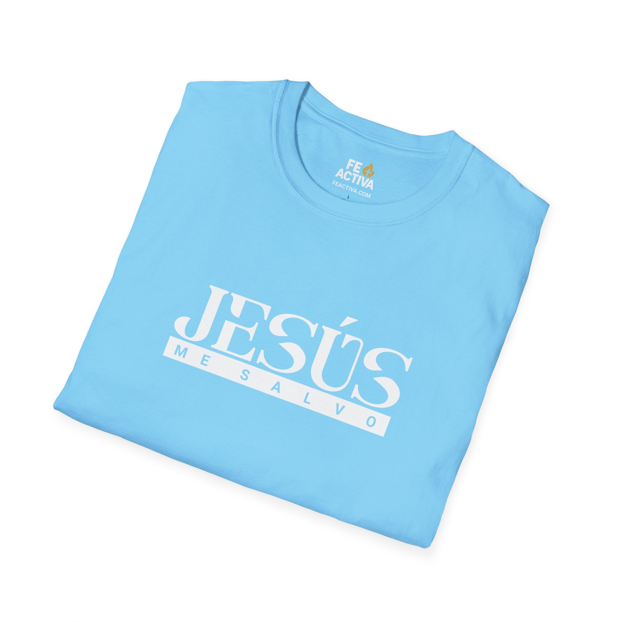 Jesus me Salvo: Lucas 19:10 | Camiseta Cristiana | Fe Activa