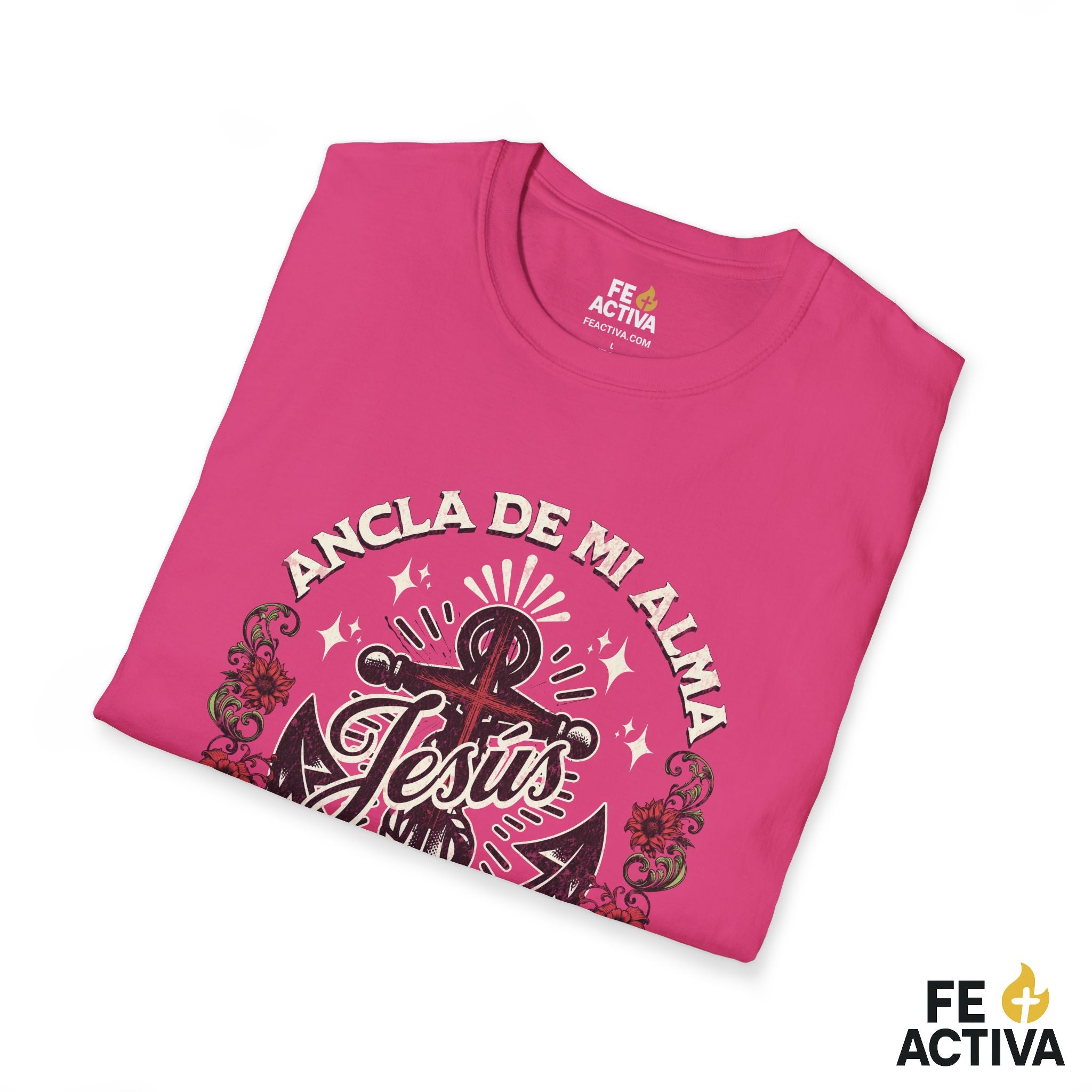 Ancla de mi Alma – Hebreos 6:19 | Camiseta Cristiana | Fe Activa