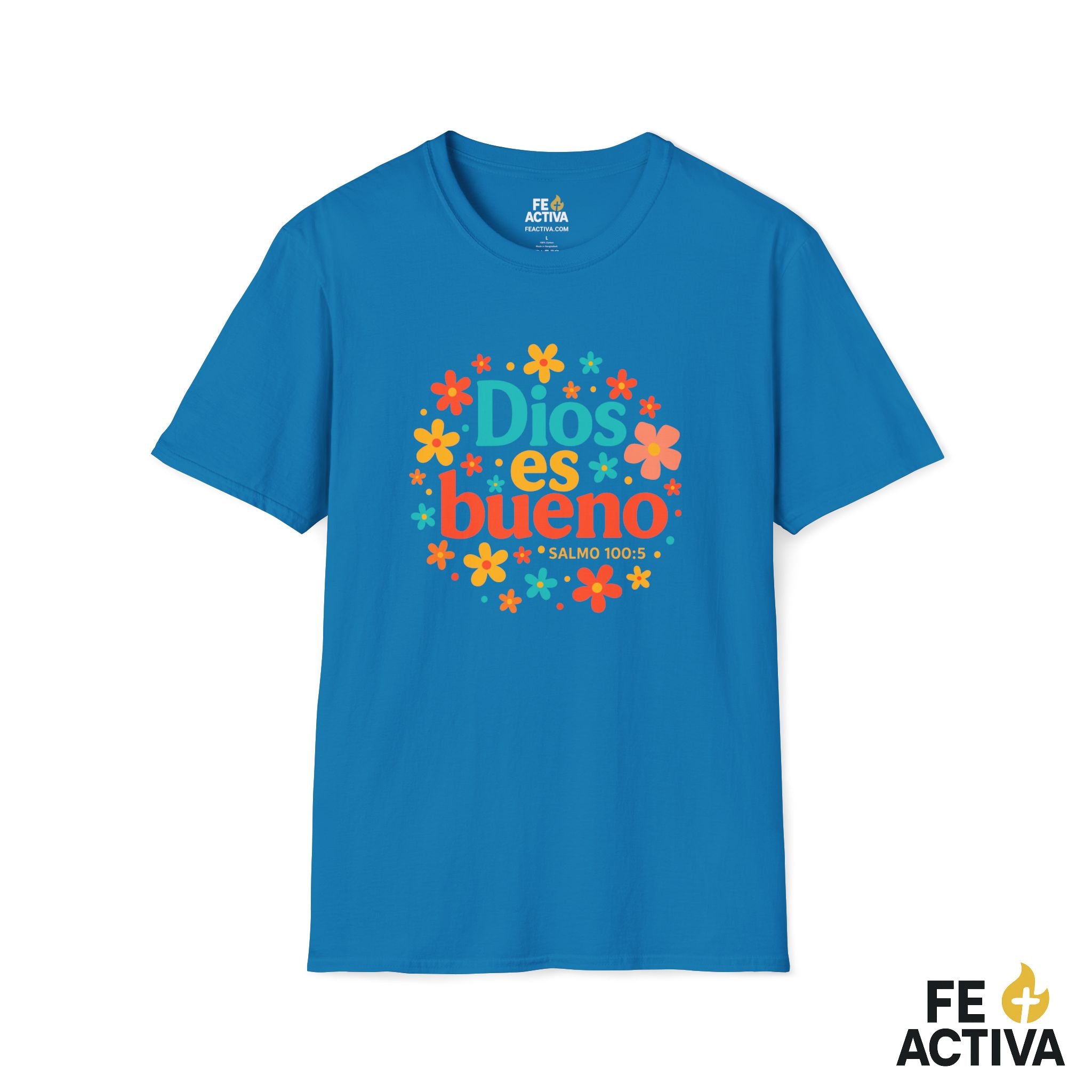 Dios es Bueno  | Camiseta Cristiana | Fe Activ:a