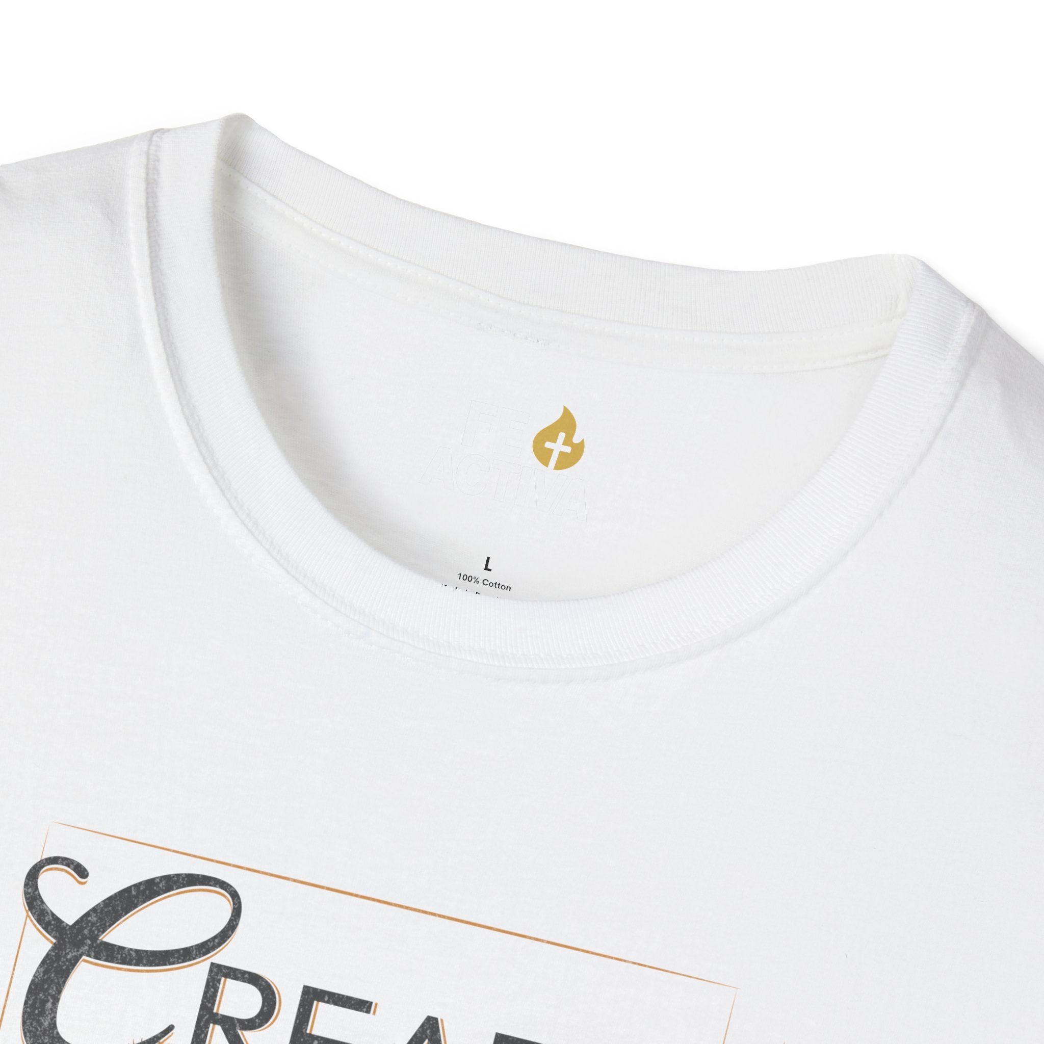 Creada con un Propósito – Romanos 8:28 | Camiseta Cristiana | Fe Activa