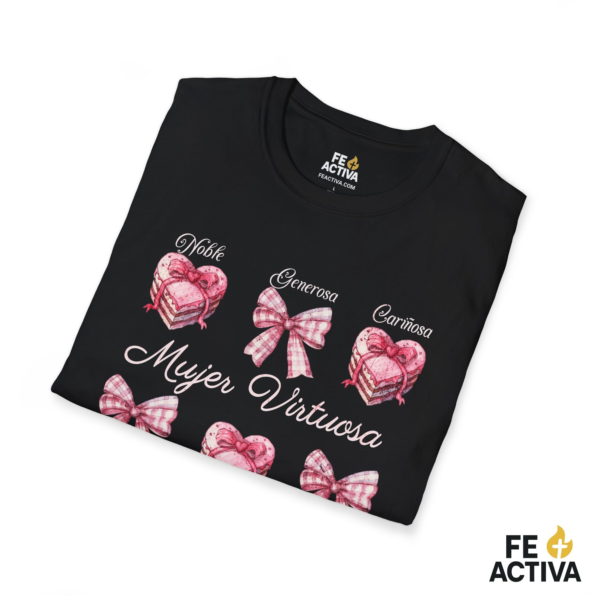 Mujer Virtuosa – Proverbios 31 | Camiseta Cristiana | Fe Activa