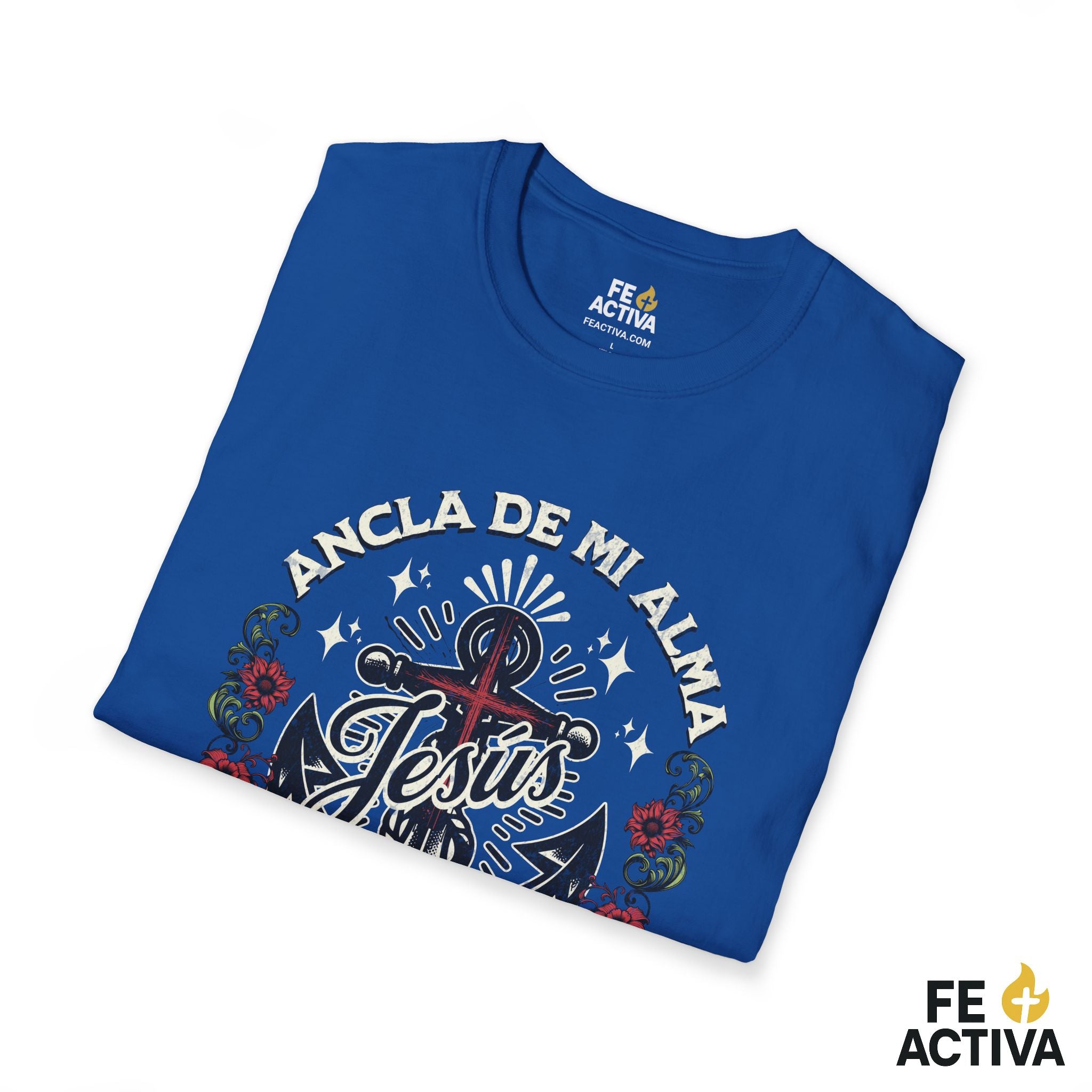 Ancla de mi Alma – Hebreos 6:19 | Camiseta Cristiana | Fe Activa