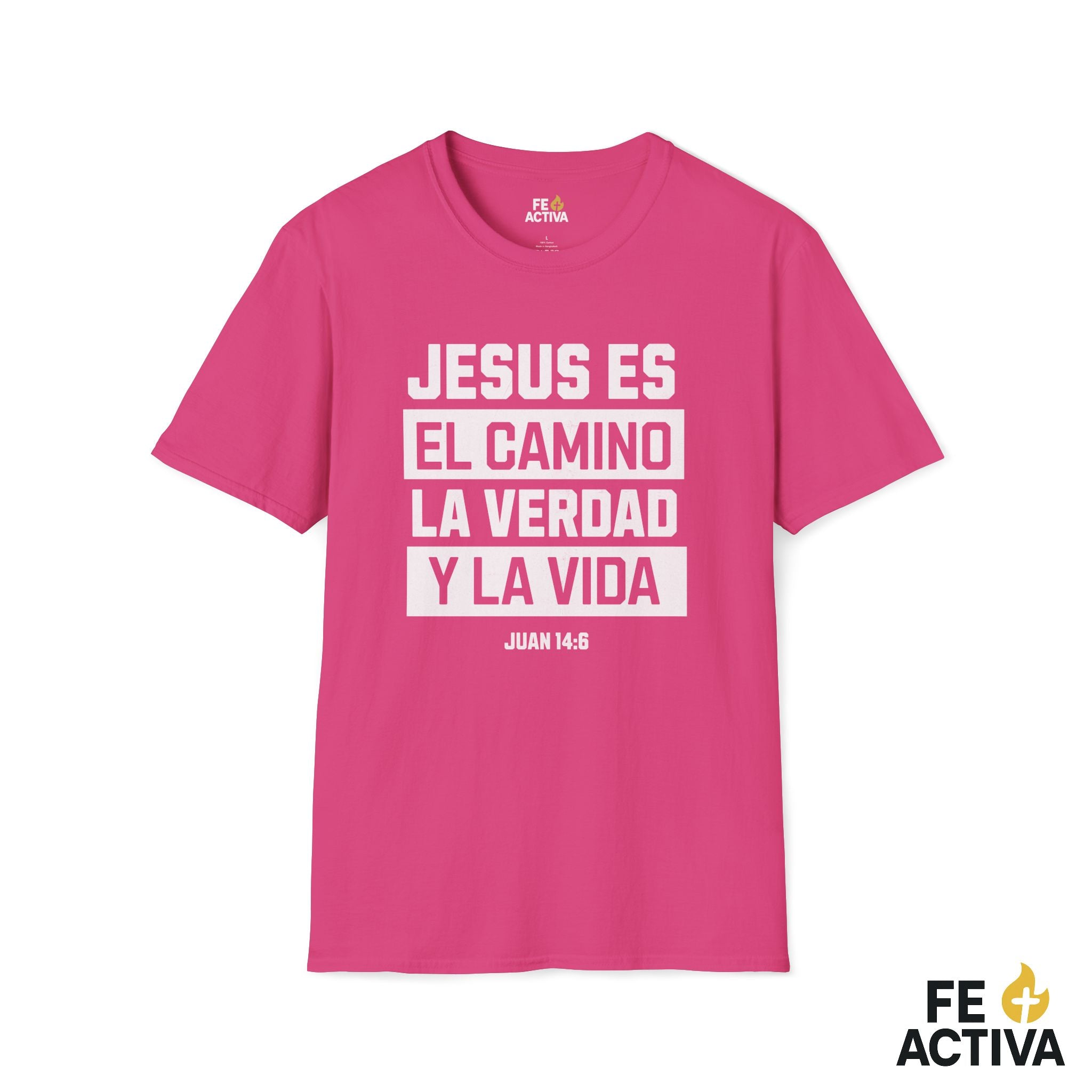 Juan 14:6 Camiseta Cristiana | Jesus es el Camino, la verdad y la Vida
