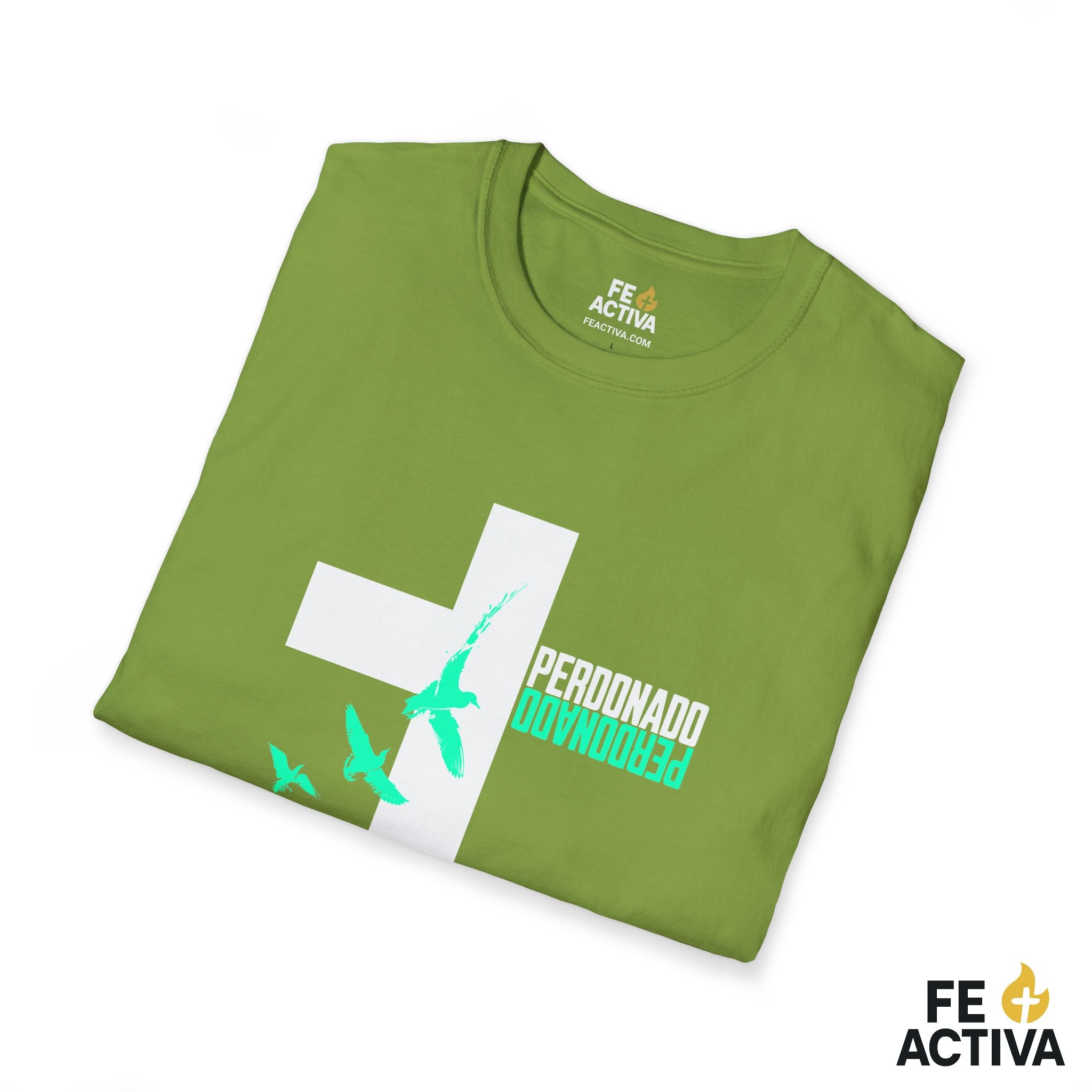 Perdonado  | Camiseta Cristiana | Fe Activa