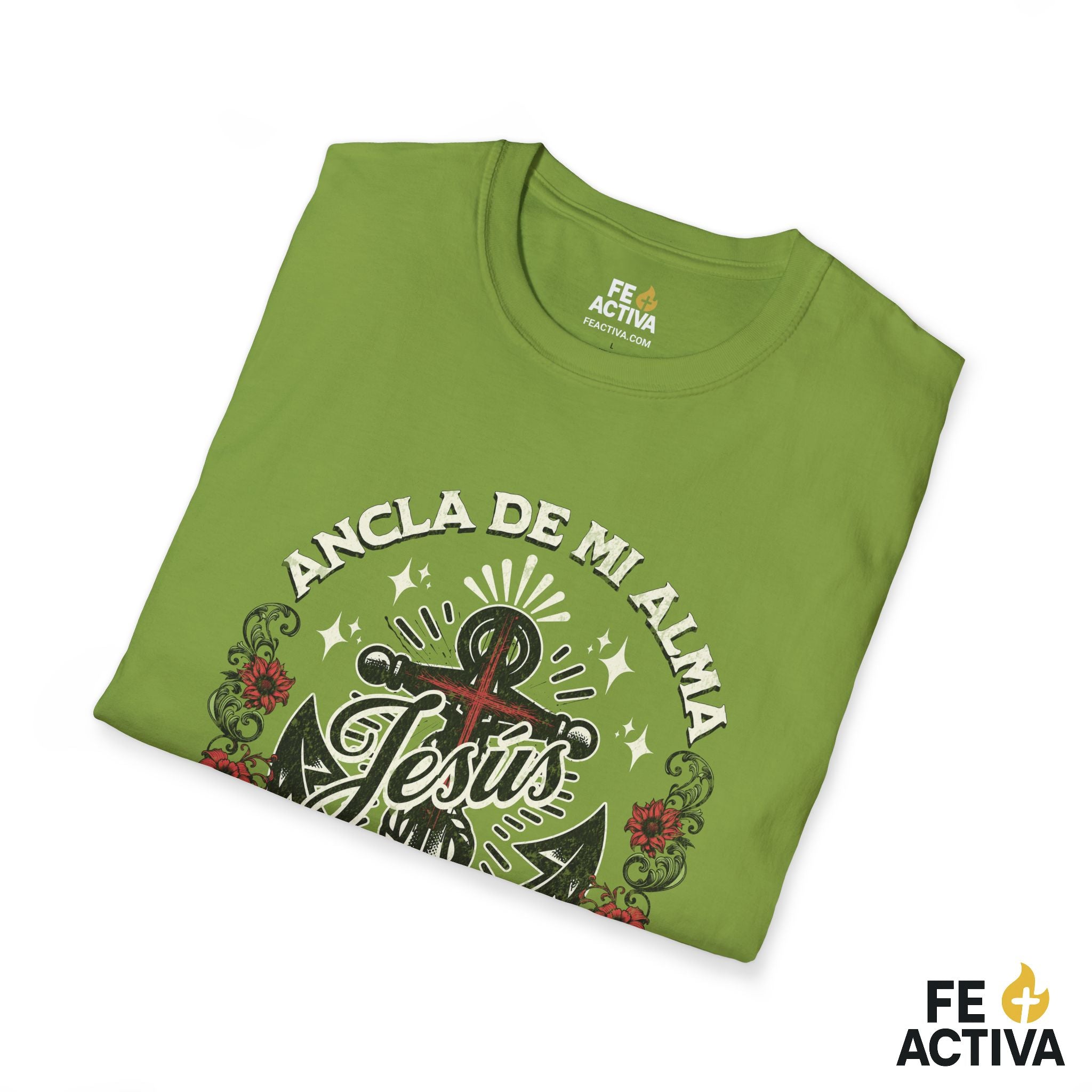 Ancla de mi Alma – Hebreos 6:19 | Camiseta Cristiana | Fe Activa