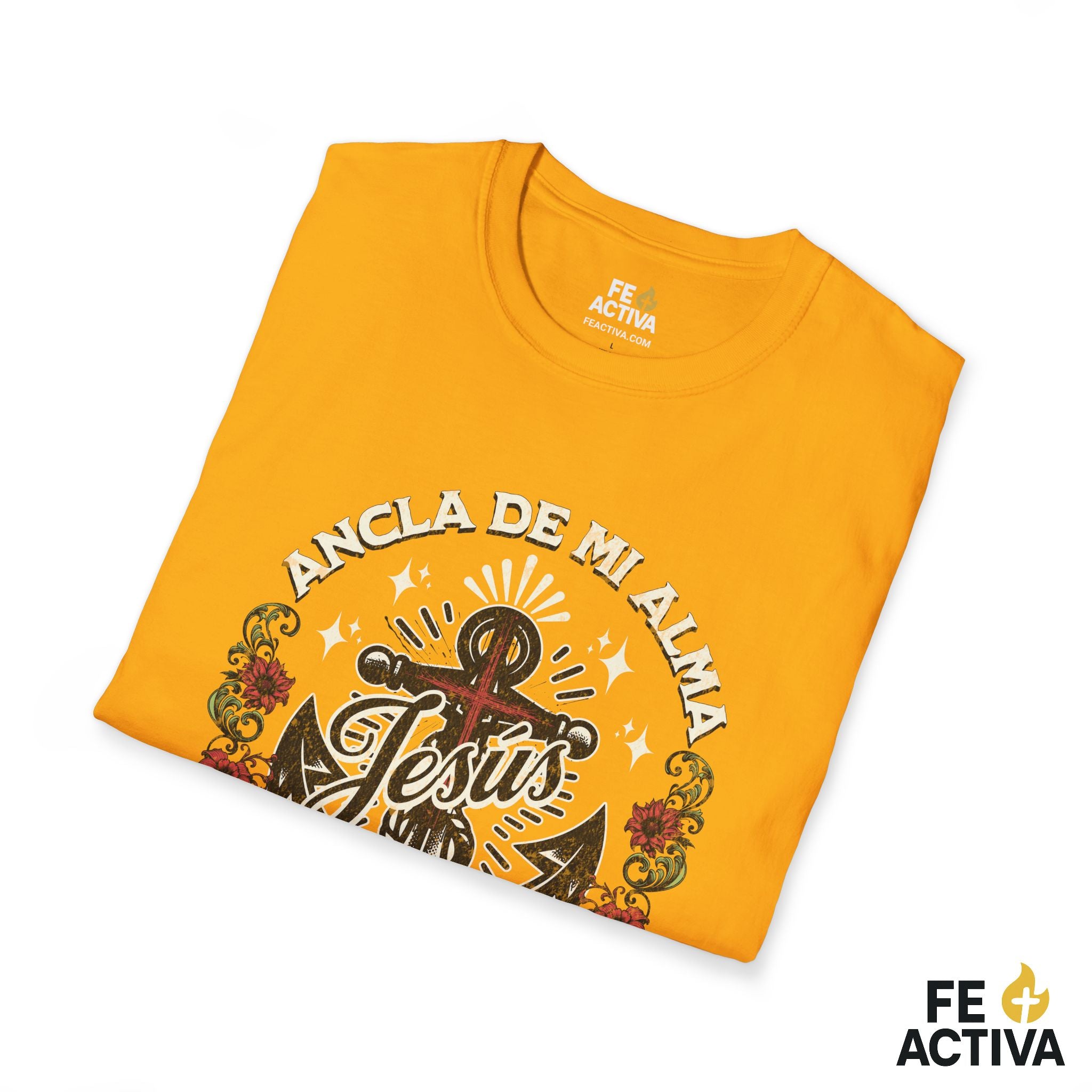 Ancla de mi Alma – Hebreos 6:19 | Camiseta Cristiana | Fe Activa