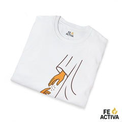Tu Fe te ha Salvado |  Marcos 5:34 | Camiseta Cristiana | Fe Activa