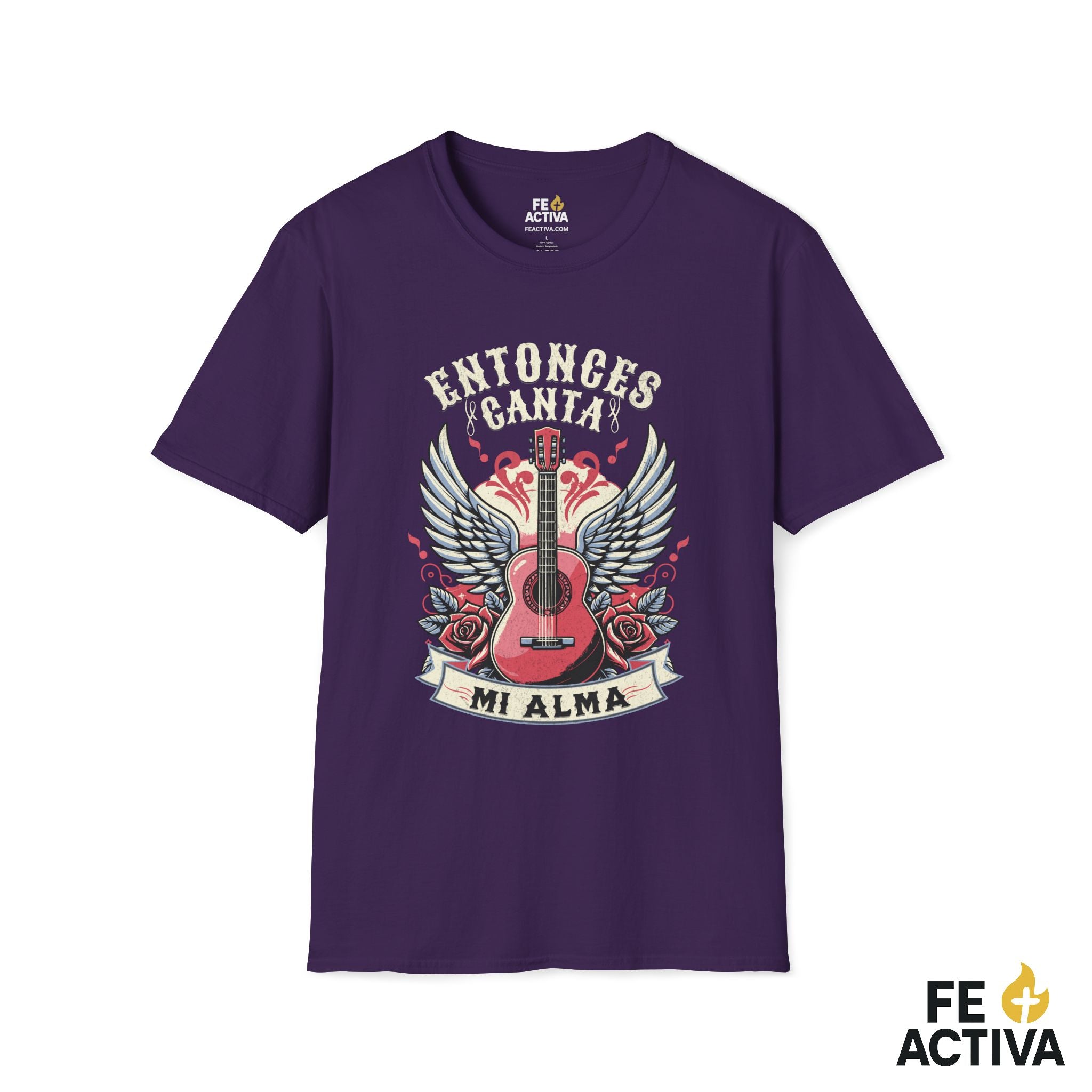 Entonces Canta Mi Alma – Salmo 104:33 | Camiseta Cristiana | Fe Activa