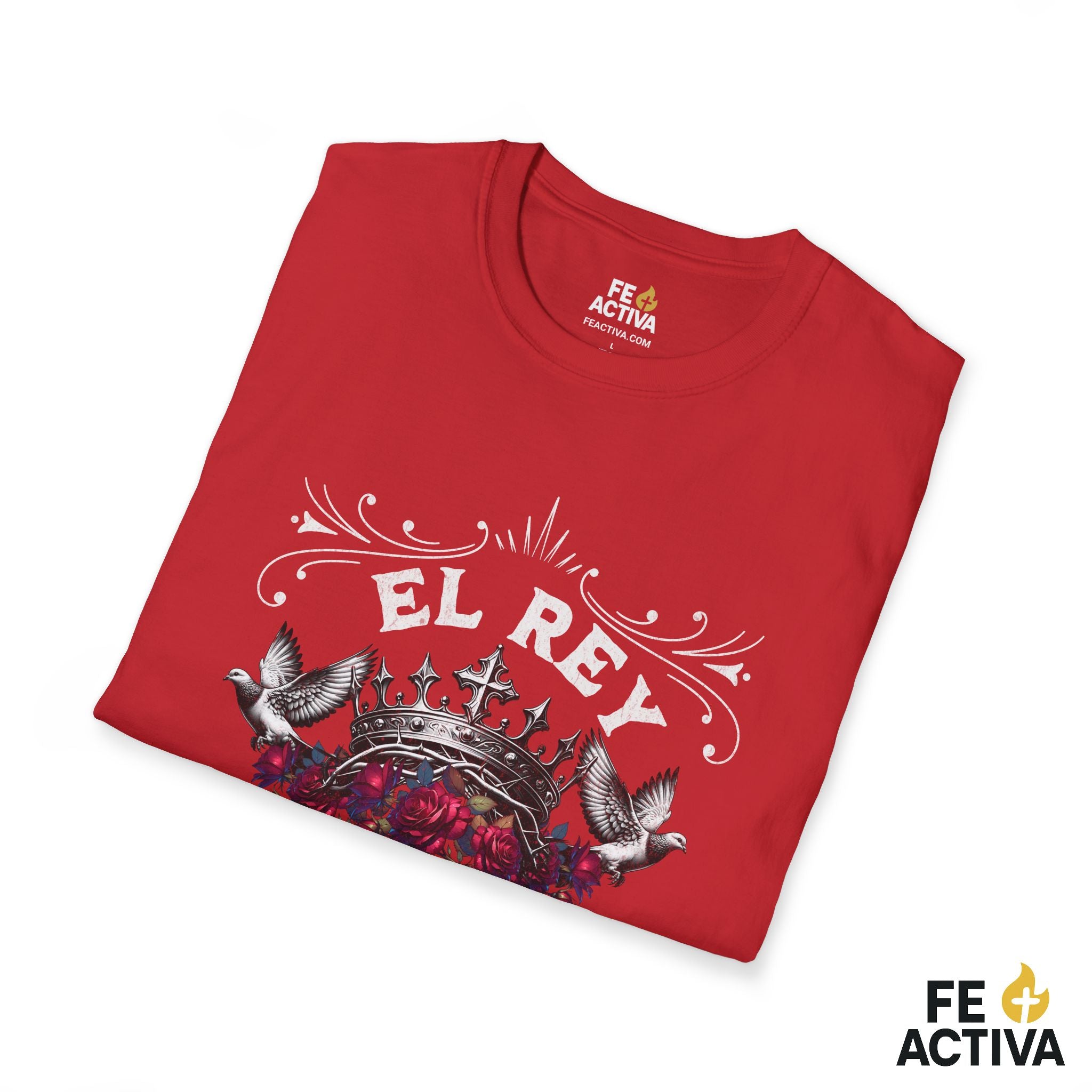 El Rey de Reyes – 1 Timoteo 6:15 | Camiseta Cristiana | Fe Activa