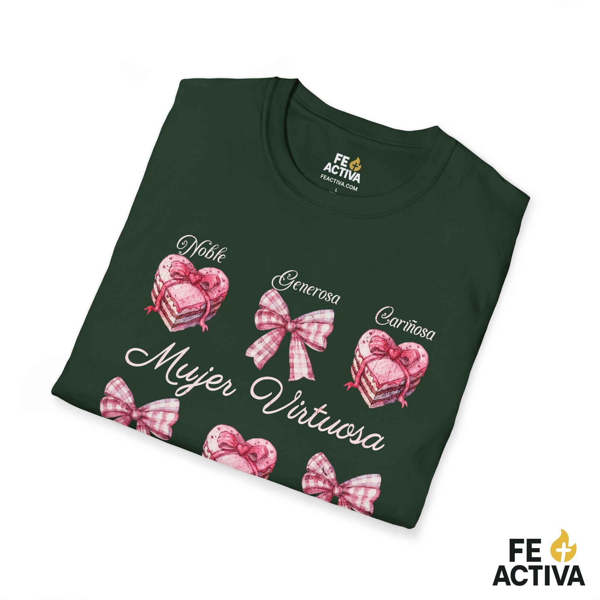 Mujer Virtuosa – Proverbios 31 | Camiseta Cristiana | Fe Activa