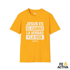 Juan 14:6 Camiseta Cristiana | Jesus es el Camino, la verdad y la Vida