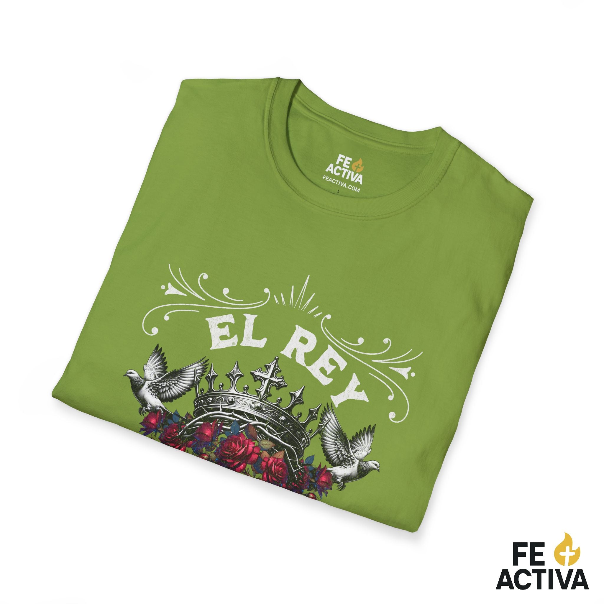 El Rey de Reyes – 1 Timoteo 6:15 | Camiseta Cristiana | Fe Activa