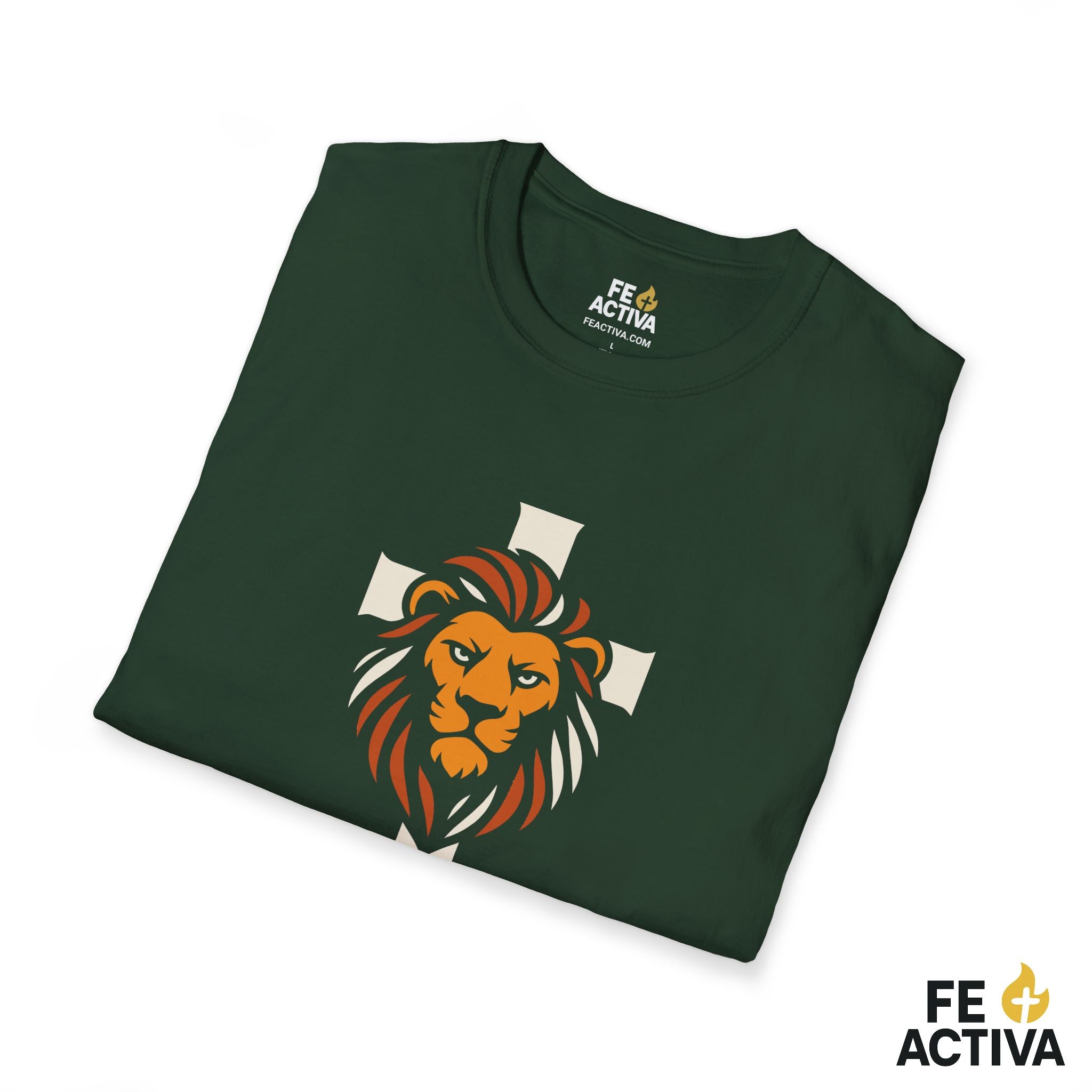 Jesus: El Leon de Judah | Apocalipsis 19:16  | Camiseta Cristiana | Fe Activa