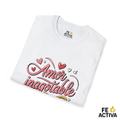Amor Inagotable – Lamentaciones 3:22 | Camiseta Cristiana | Fe Activa