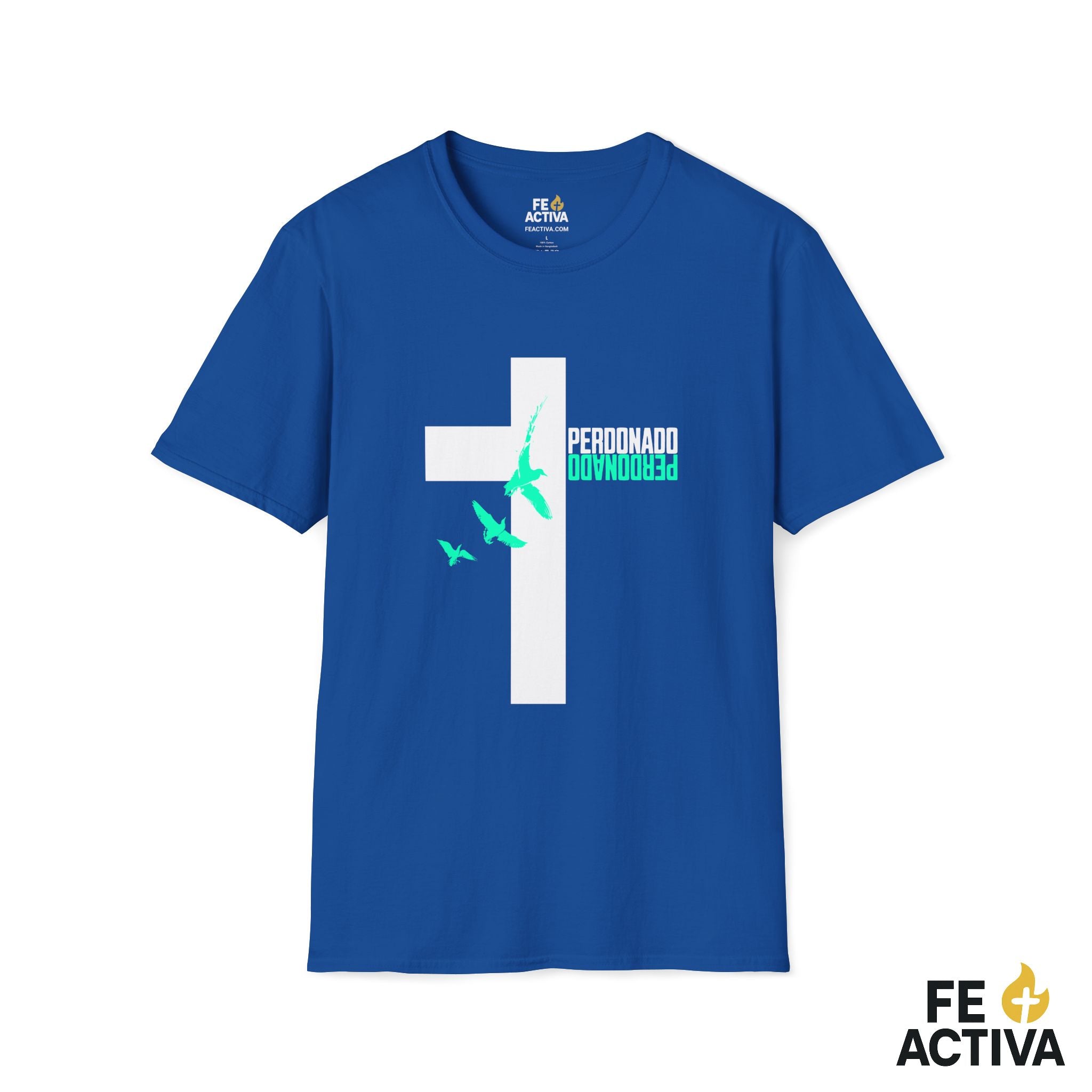 Perdonado  | Camiseta Cristiana | Fe Activa