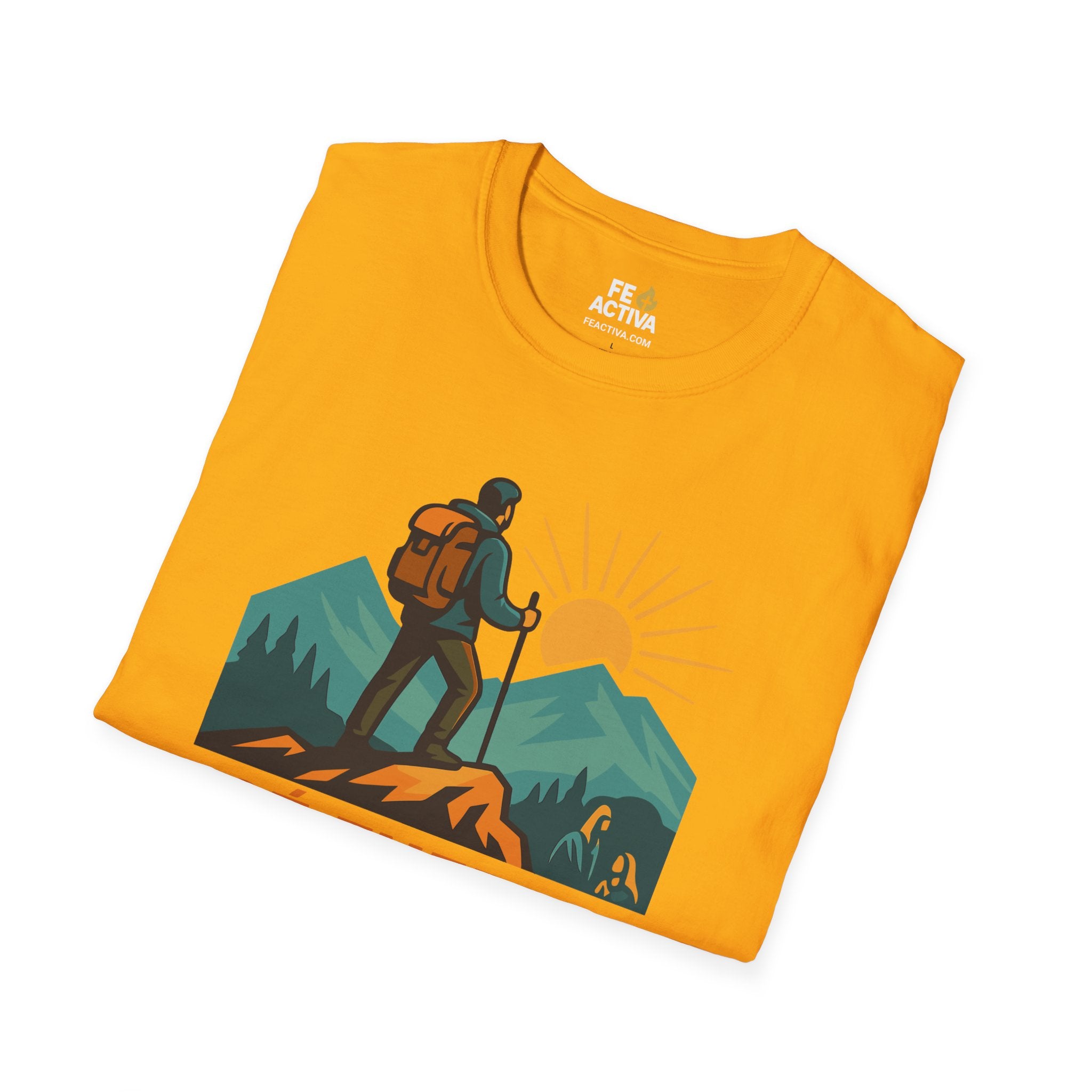 Se Fuerte y Valiente Josue 1:9 | Camiseta Cristiana | Fe Activa