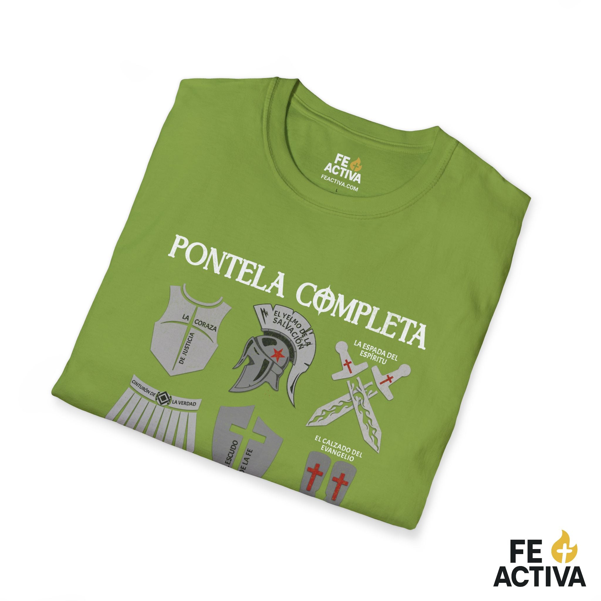Ponte la Armadura – Efesios 6:11 | Camiseta Cristiana | Fe Activa