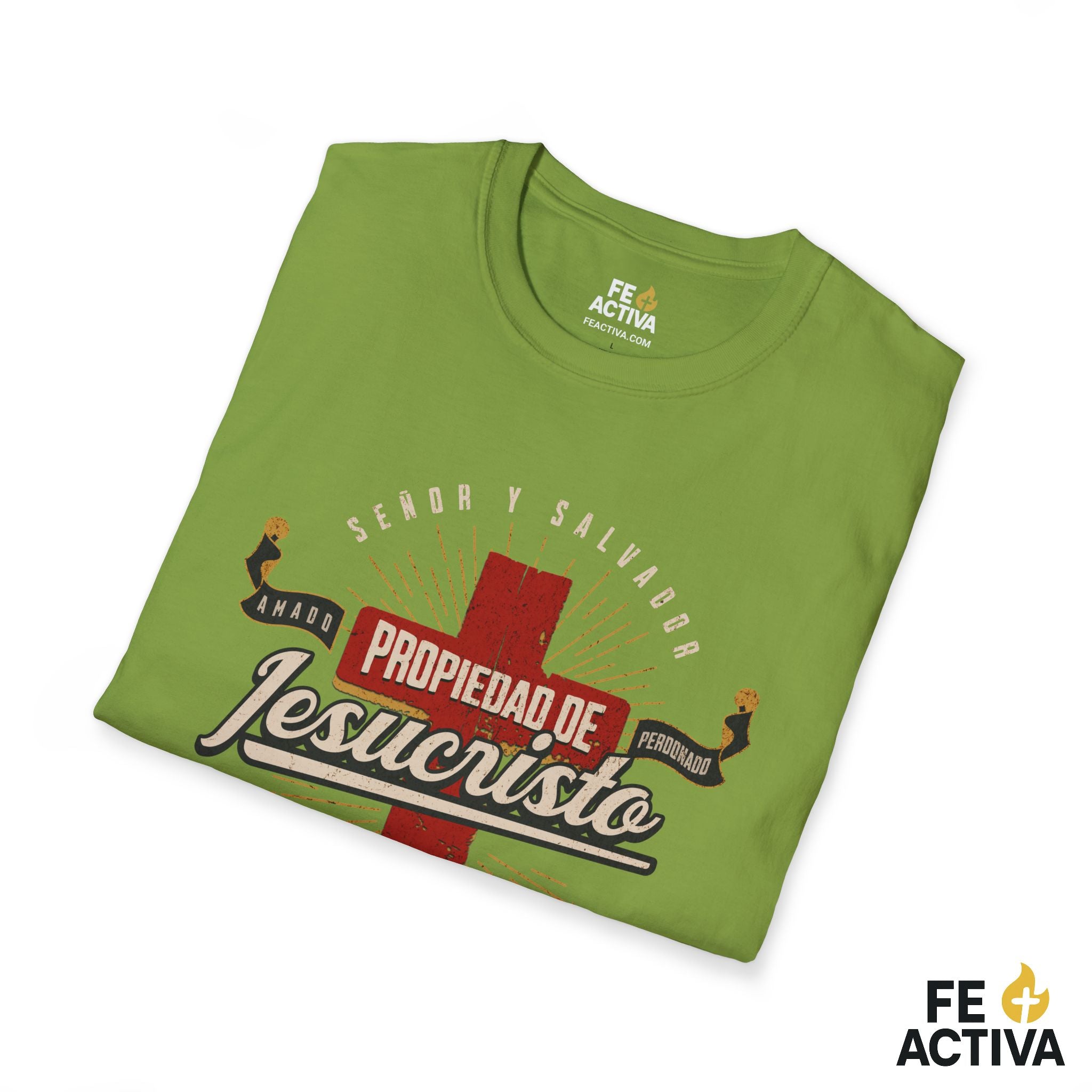 Propiedad de Jesucristo – Gálatas 2:20 | Camiseta Cristiana | Fe Activa
