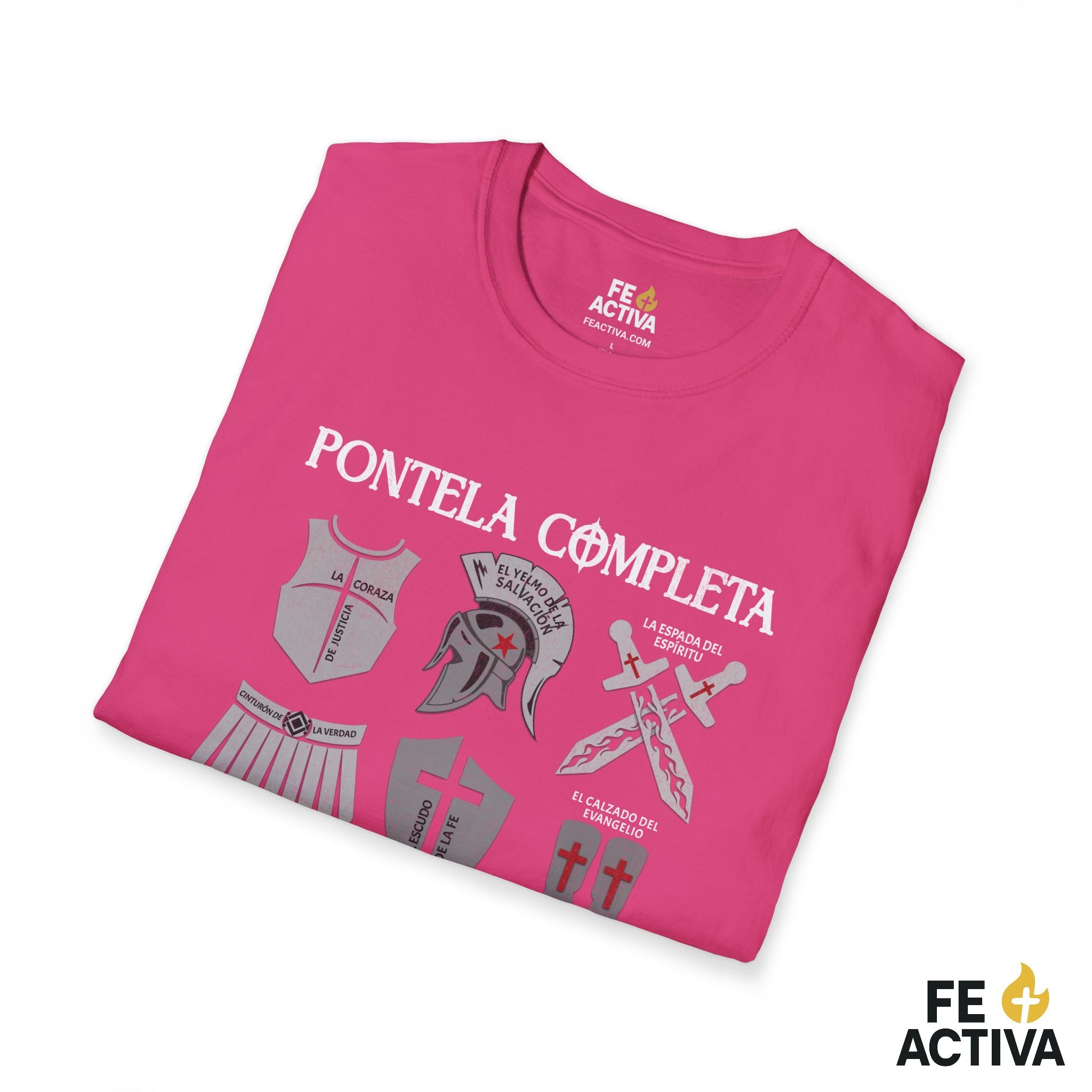 Ponte la Armadura – Efesios 6:11 | Camiseta Cristiana | Fe Activa