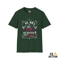 El Rey de Reyes – 1 Timoteo 6:15 | Camiseta Cristiana | Fe Activa