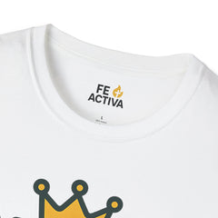 Hijo del Rey | Romanos 8:17 | Camiseta Cristiana | Fe Activa