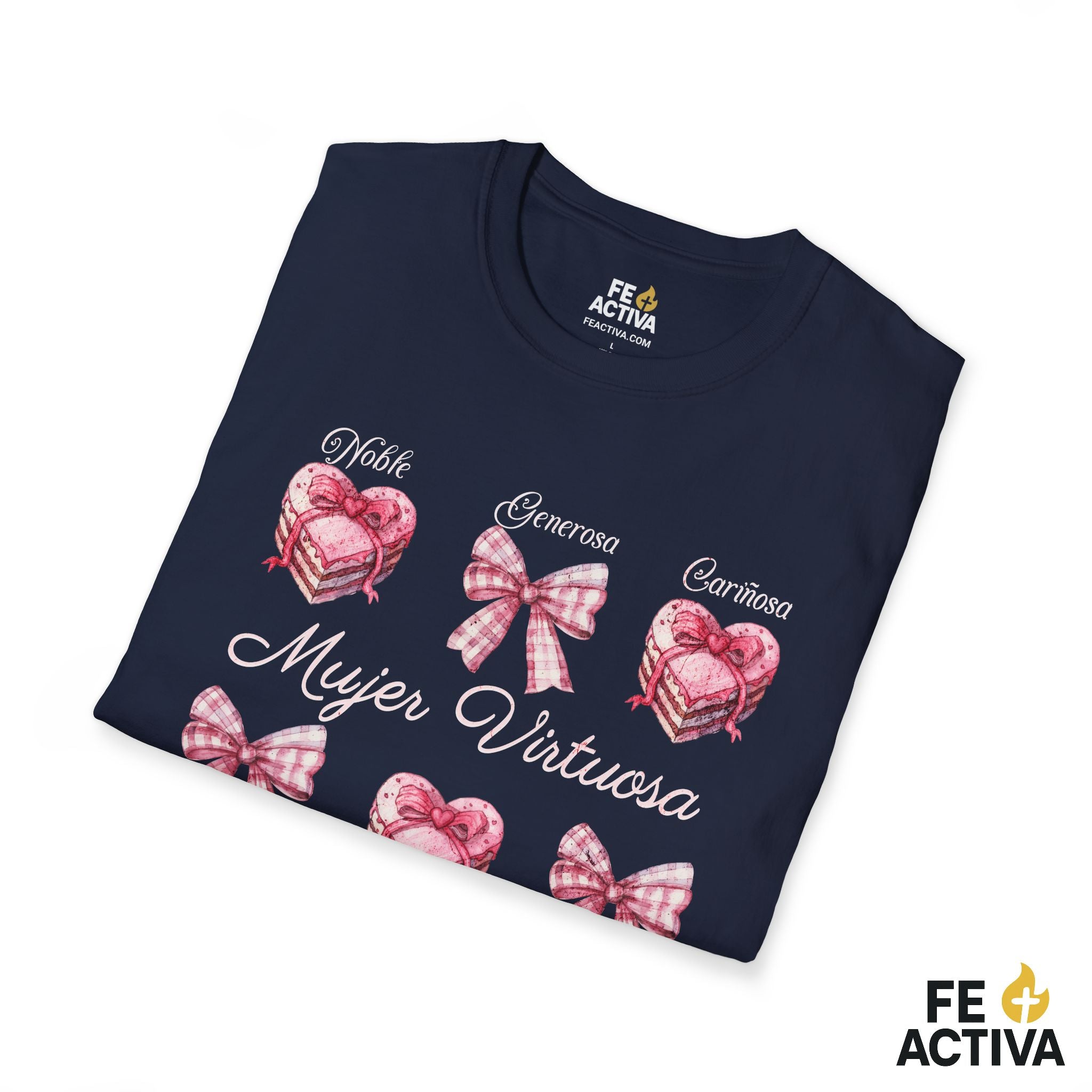 Mujer Virtuosa – Proverbios 31 | Camiseta Cristiana | Fe Activa