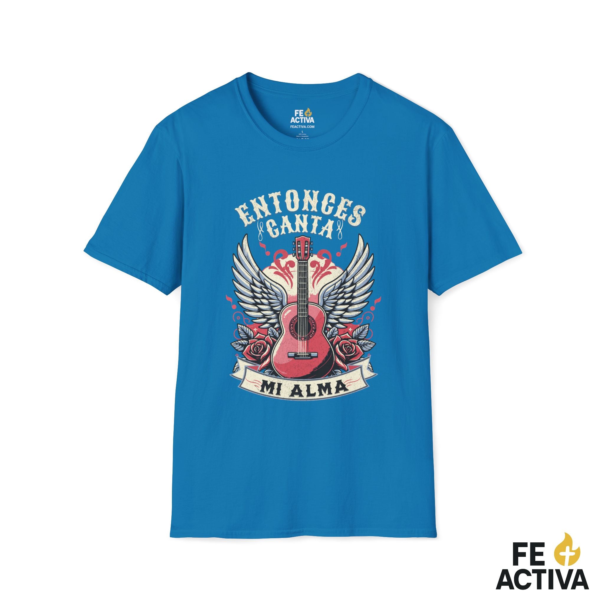 Entonces Canta Mi Alma – Salmo 104:33 | Camiseta Cristiana | Fe Activa